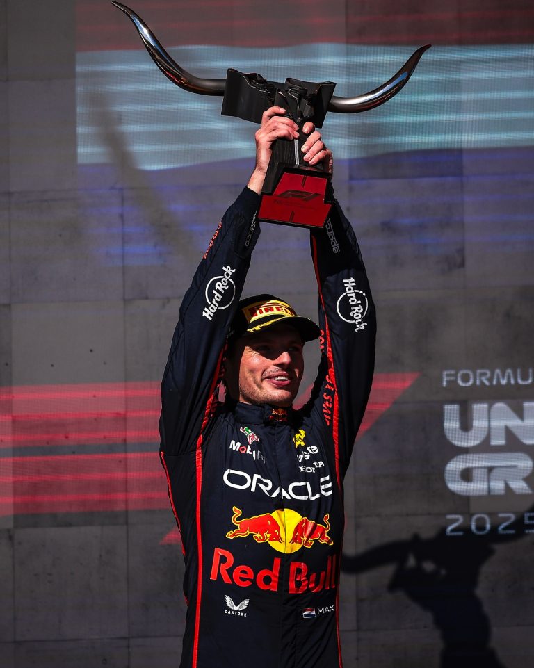 GP de Austin: Vertsappen vence, Piastri vacila e Bortoleto termina em 18º