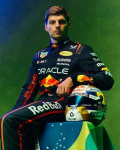 Veja o capacete especial de Max Verstappen para o GP de Interlagos: “Esse é para vocês”